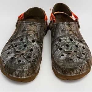 Crocs Realtree Unisex Classic All-Terrain Edge Clog Men's 11 Camo Strap Adjust